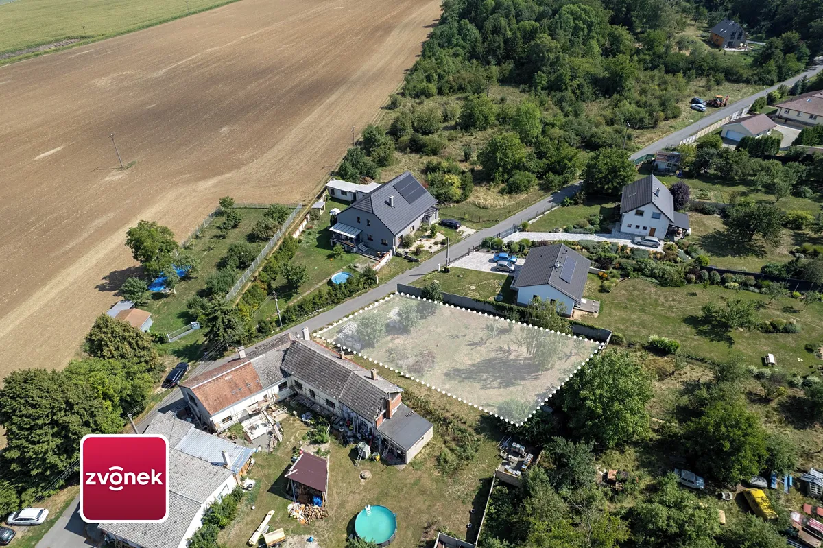 Prodej stavebního pozemku 800 m²